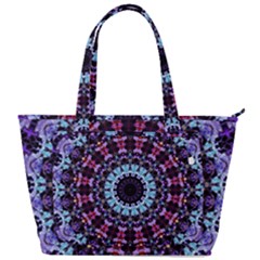 Kaleidoscope Shape Abstract Design Back Pocket Shoulder Bag 