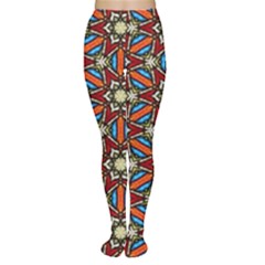 Pattern Stained Glass Church Tights