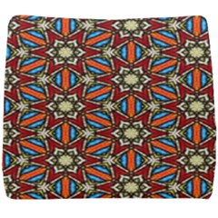 Pattern Stained Glass Church Seat Cushion by Simbadda