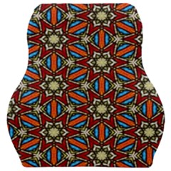 Pattern Stained Glass Church Car Seat Velour Cushion  by Simbadda