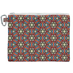 Pattern Stained Glass Church Canvas Cosmetic Bag (xxl)