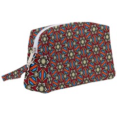 Pattern Stained Glass Church Wristlet Pouch Bag (large) by Simbadda