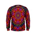 Kaleidoscope Pattern Ornament Kids  Sweatshirt View1