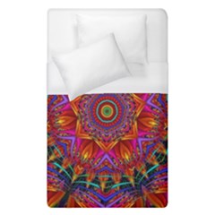 Kaleidoscope Pattern Ornament Duvet Cover (single Size)