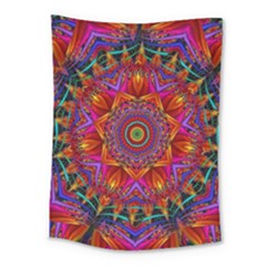 Kaleidoscope Pattern Ornament Medium Tapestry