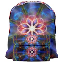 Mandala Pattern Kaleidoscope Giant Full Print Backpack by Simbadda