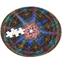 Mandala Pattern Kaleidoscope Wooden Puzzle Round View3