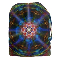 Mandala Pattern Kaleidoscope Drawstring Pouch (xxxl)