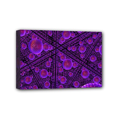 Spheres Combs Structure Regulation Mini Canvas 6  X 4  (stretched) by Simbadda