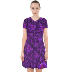 Spheres Combs Structure Regulation Adorable In Chiffon Dress