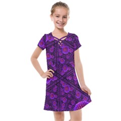 Spheres Combs Structure Regulation Kids  Cross Web Dress by Simbadda