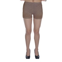 Paper Texture Background Skinny Shorts