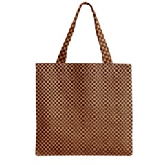 Paper Texture Background Zipper Grocery Tote Bag