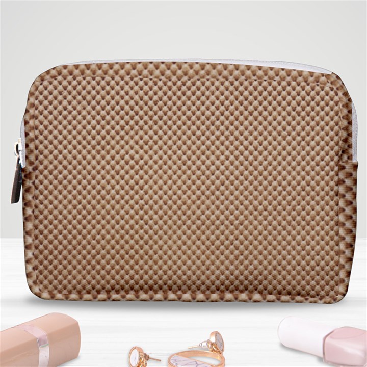 Paper Texture Background Make Up Pouch (Medium)