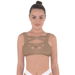 Paper Texture Background Bandaged Up Bikini Top by HermanTelo