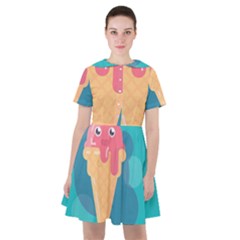 Vector Ice Sailor Dress