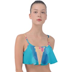 Vector Ice Frill Bikini Top by Bajindul