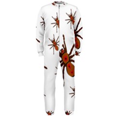 Insect Spider Wildlife Onepiece Jumpsuit (men)  by Mariart