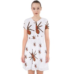 Insect Spider Wildlife Adorable In Chiffon Dress by Mariart