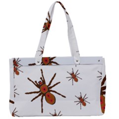 Insect Spider Wildlife Canvas Work Bag