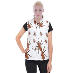 Insect Spider Wildlife Women s Button Up Vest