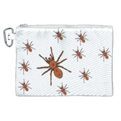 Insect Spider Wildlife Canvas Cosmetic Bag (xl) by Mariart