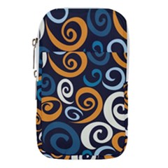 Colorful Curves Pattern Waist Pouch (large) by Vaneshart