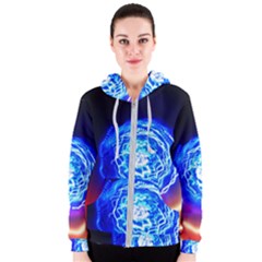 Light Circle Ball Sphere Organ Shape Physics Volgariver Ununseptium Z117 Unoptanium Island Women s Zipper Hoodie by Vaneshart