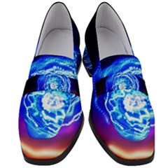 Light Circle Ball Sphere Organ Shape Physics Volgariver Ununseptium Z117 Unoptanium Island Women s Chunky Heel Loafers by Vaneshart