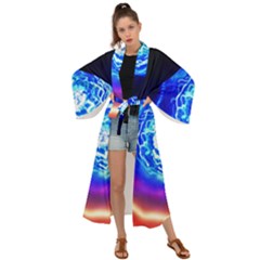 Light Circle Ball Sphere Organ Shape Physics Volgariver Ununseptium Z117 Unoptanium Island Maxi Kimono