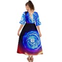 Light Circle Ball Sphere Organ Shape Physics Volgariver Ununseptium Z117 Unoptanium Island Kimono Sleeve Boho Dress View2