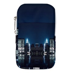 Night City Landscape Waist Pouch (small) by Vaneshart