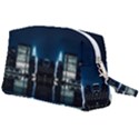 Night City Landscape Wristlet Pouch Bag (Large) View2