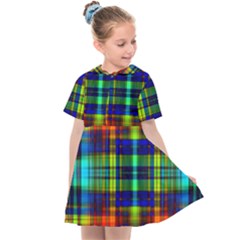 Plaid 6 Kids  Sailor Dress by ArtworkByPatrick