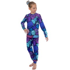 Geometric Pattern Kids  Long Sleeve Set  by Vaneshart