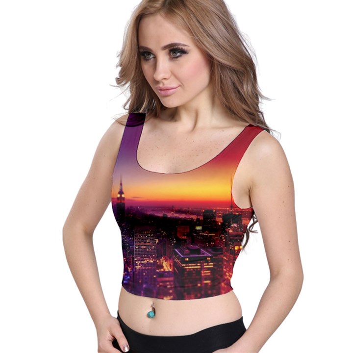 Buiding City Crop Top