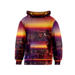 Buiding City Kids  Pullover Hoodie by Vaneshart