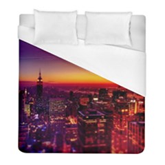 Buiding City Duvet Cover (full/ Double Size)