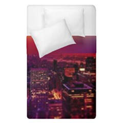 Buiding City Duvet Cover Double Side (single Size) by Vaneshart