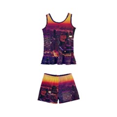 Buiding City Kids  Boyleg Swimsuit by Vaneshart