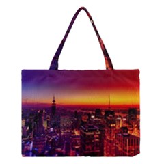 Buiding City Medium Tote Bag