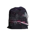 New York City Night Drawstring Pouch (Large) View1