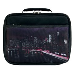 New York City Night Lunch Bag by Vaneshart