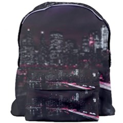 New York City Night Giant Full Print Backpack by Vaneshart