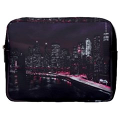 New York City Night Make Up Pouch (large) by Vaneshart