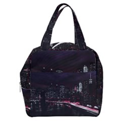 New York City Night Boxy Hand Bag by Vaneshart