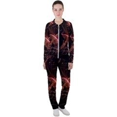 Light Night Dark Sparkler Firework Darkness Bonfire Celebrate Thanksgiving Screenshot Special Effect Casual Jacket And Pants Set by Vaneshart