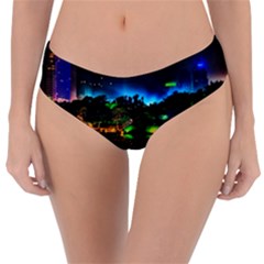 Night City Reversible Classic Bikini Bottoms by Vaneshart