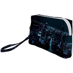 Building Night City Wristlet Pouch Bag (small)