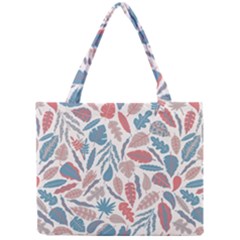 Leaves Art Pattern Mini Tote Bag by Vaneshart